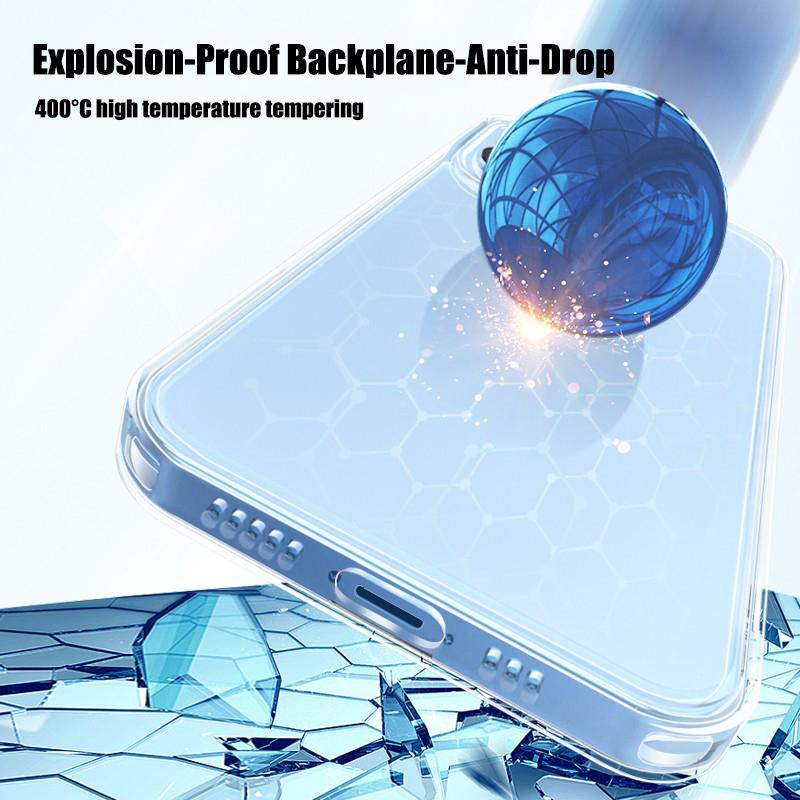 Crystal Clear Phone Case For Samsung Galaxy A53 A23 A33 A73 A52S A12 A51 S20 S21 S22 Honor 50 Redmi Note 11 10C 10A iPhone 14 13 12 11 Pro Max Cover