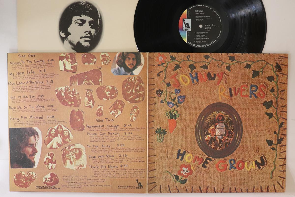 

LP Record JOHNNY RIVERS - Home Grown LP80361 LIBERTY 1971 Japan Rock