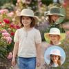 Children's Fisherman Hat - Summer Outdoor Sun Protection UV Blocking Sun Hat with Mesh Screen, Breathable and Durable Sun Hat