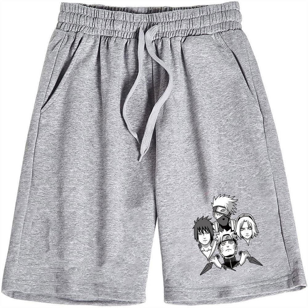 Summer Casual Shorts, Men's and Women's Loose Micro-elastic Printed Sports Five-point Pants