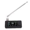 SI4732 Radio AM FM LSB USB Transistor Radio Receiver with 1.9in Color Screen 3.5mm Hdphone   Telescopic Antennae