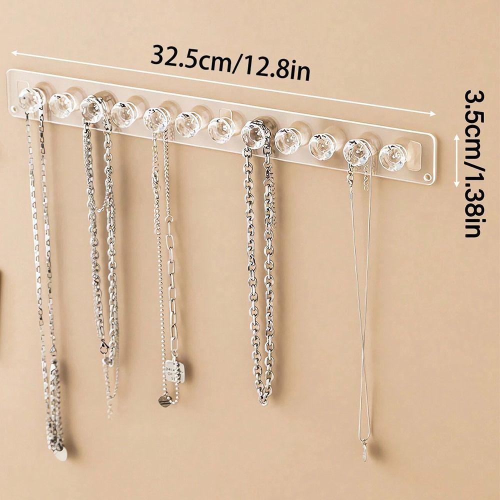 Organizador de joyas de pared, expositor multifuncional para tocador