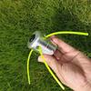 Cylindrical Shape Grass Trimmer Head Aluminum Strimmer Tools Lawn Mower Accessory  Garden