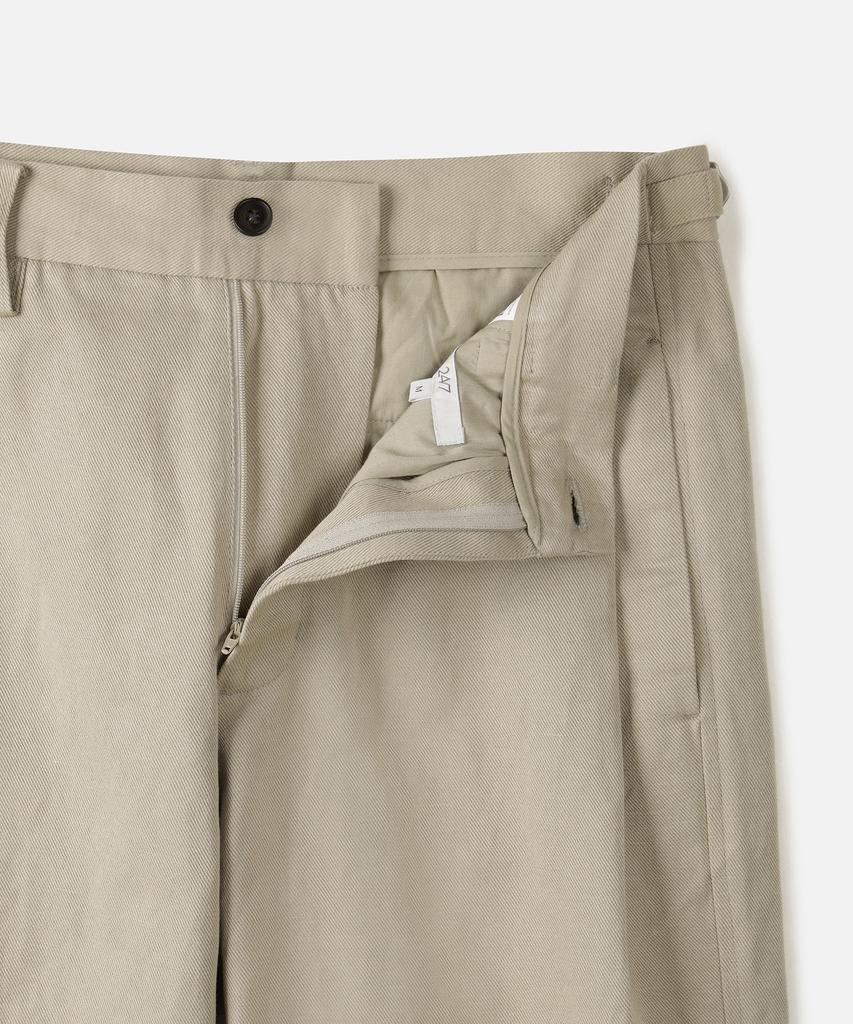 247Silijeu Cotton Blended Chino Pants Beige
