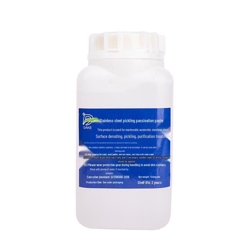 

Chromium-Free Stainless Steel Weld Cleaner: Pickling Paste & Degreaser