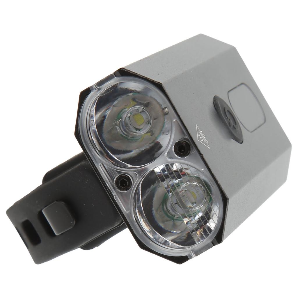 MEROCA Bicycle Headlight USB Rechargeable Bike Front Light Power Display Bicycle Lights for Night Riding