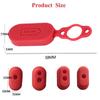 Red Color Outdoor Tool Charge Port Cover Dust Plug Case Scooters Replacement Electric Scooter Parts For XIAOMI M365
