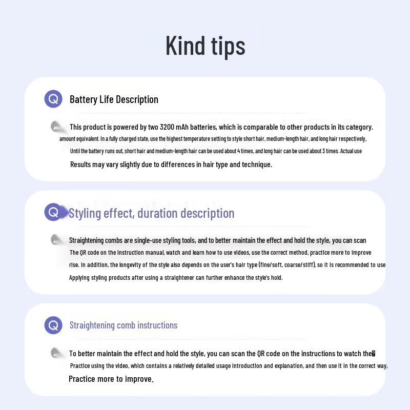 Mijia Portable Wireless Hair Straightener and Curler