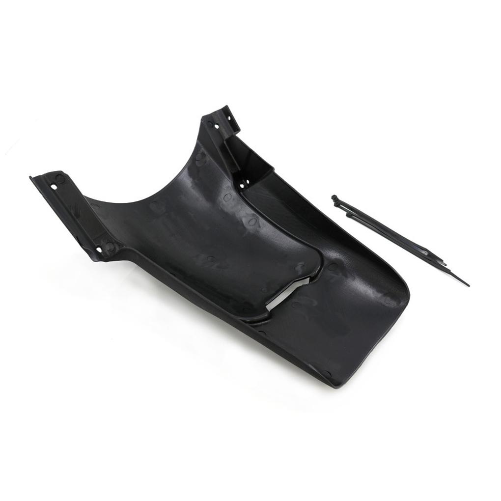 Black Motorcycle Rear Fender Extender Premium For Effective Protection Extender Splashing Mud Guard