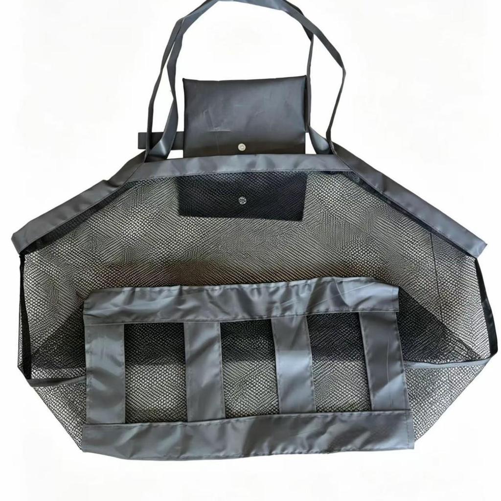 Children's Quick Storage Beach Bag - Toy Organizer & Mesh Sand Bag