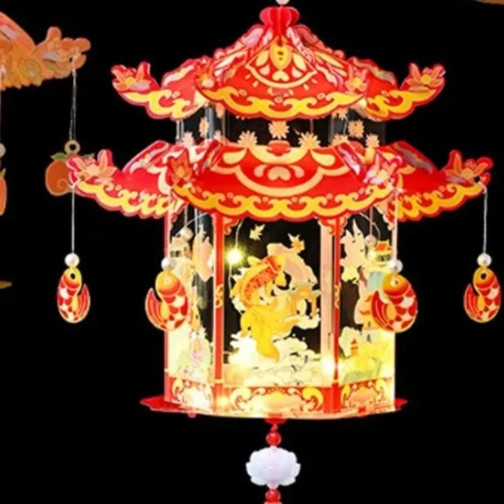 Ancient New Year Portable Lantern Traditional Celebration Lantern  Lantern Festival