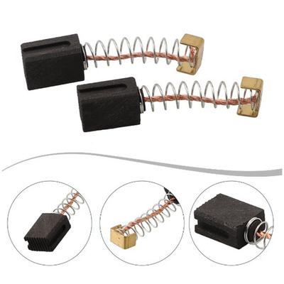 With Wire And Brush Springs Carbon Brushes Replaceable Power Tool Part