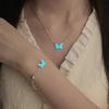 Popular Luminous Butterfly Bracelet - Vintage Style, Fresh Fashion, Double Layer, Stackable, Perfect for Students & Best Friends