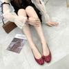 Women's Bow Flat Shoes, Round Head Soft Sole Non-slip Commuter Casual Shoes