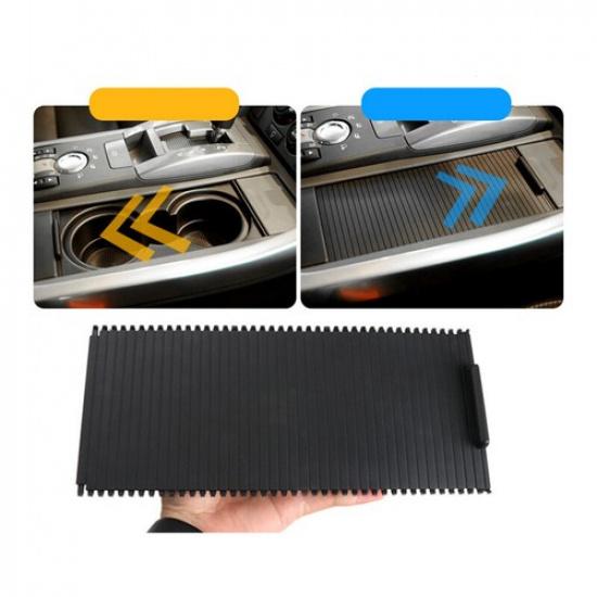 Cup Holder Cover Sliding Roller Blind For Land Rover Range Rover Sport 2005-2009