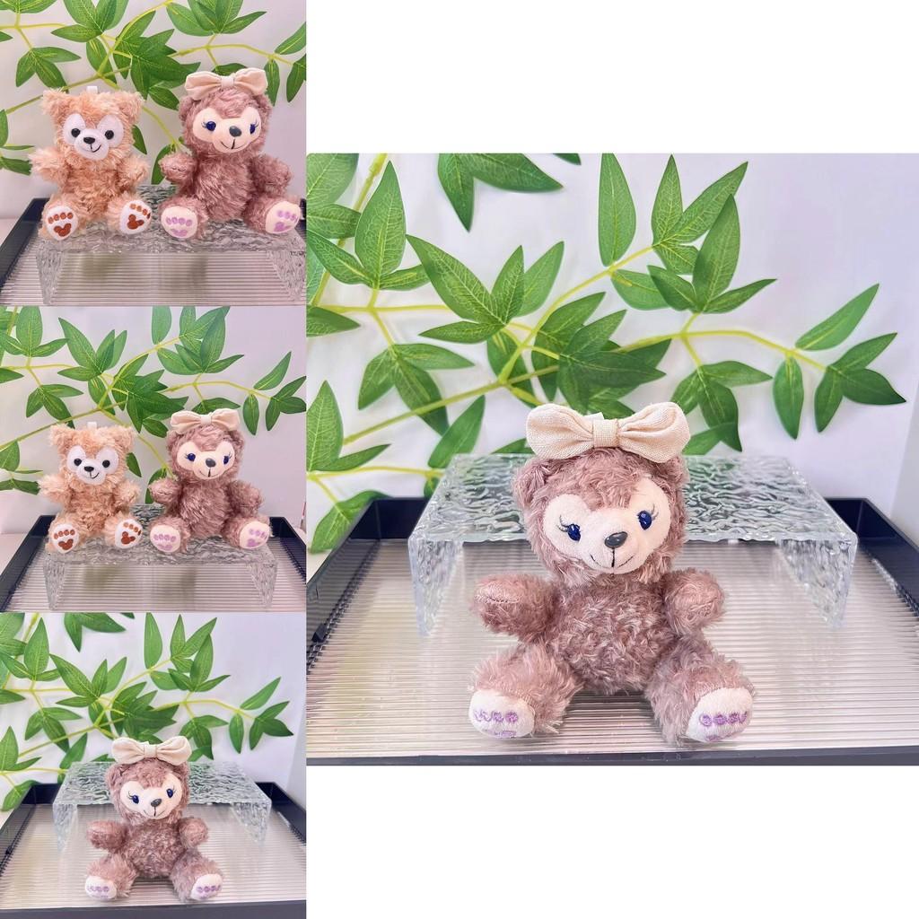 Adorable And Cute Sherry Rose Duffy Bear Plush Hanging Pendant Couple Decor For Bags