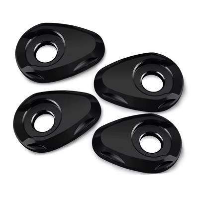 4x Turn Signal Light Gasket Adapter Plate For Yamaha FZ1 FZ6 FZ8 XJ6 XSR 700 900