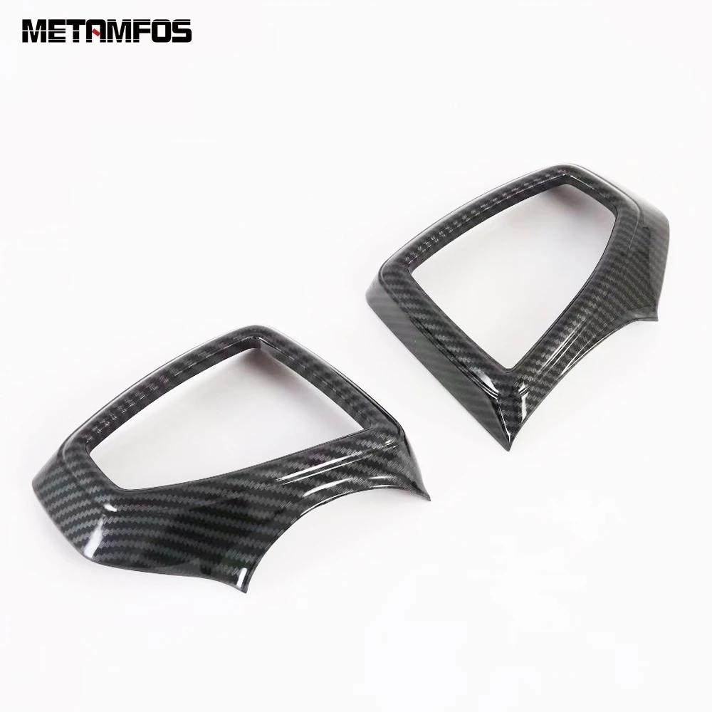 Side Front Air Condition AC Vent Outlet Cover Trim For Hyundai Tucson   Carbon Fiber Interior Accessories Car Styling