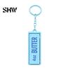 Creative Pendant for Keys Butter Bar Fidget Keychain, Clicker Toy Stress Relief, Cute Lightweight Bag Macaron Color Charm, Portable Novelty