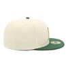 New Era Cap 59FIFTY MLB Oakland Athletics Metallic Logo Chrome Green 7 1/2