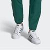 Adidas Originals Superstar Durable Lightweight Low-Top Skate Shoes Unisex Sneakers Green White FZ1968