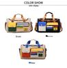 Men's and Women's Large Capacity Crossbody Handbag for Travel and Fitness with Dry/Wet Separation