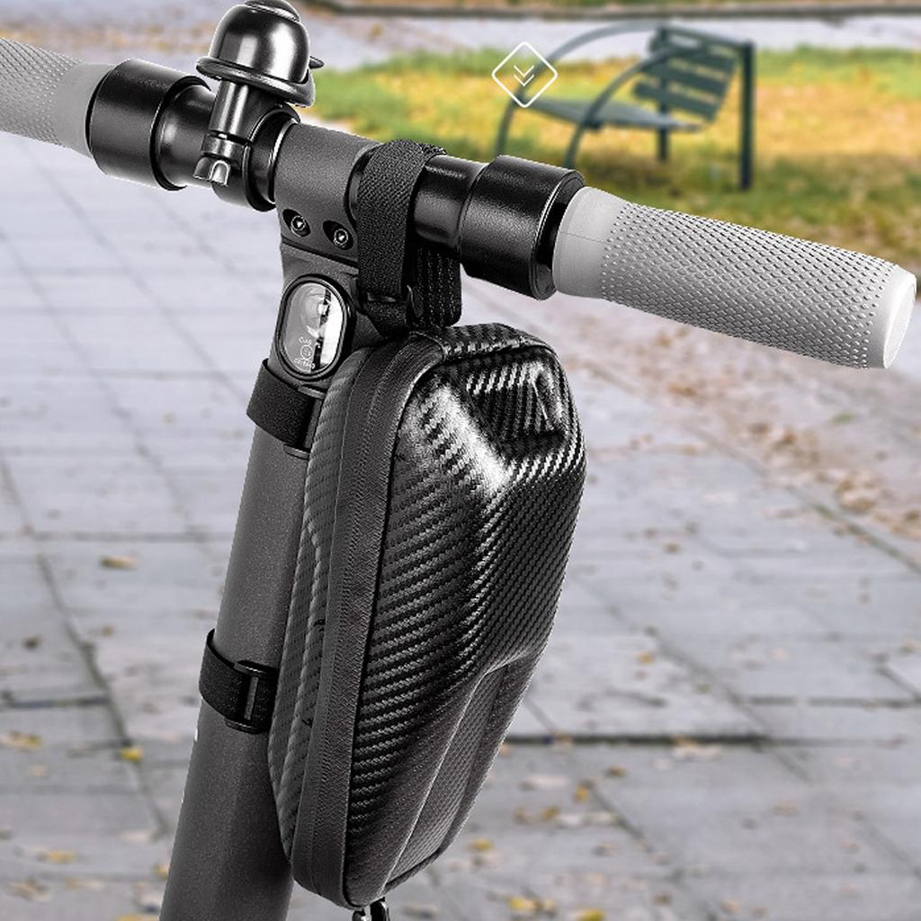 Bike Frame Bag Storage Pouch Waterproof PU EVA Hard Shell Multi Layer Large Capacity Bike Accessories