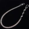 Accessories: Single-Layer Men's Skull Heavy Pants Chain, Personalized Skull Jeans Pants Chain