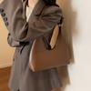 Fashion Underarm Shoulder Bags For Women PU Leather Pure Color Armpit Hobo Bag   Luxury Designer Purses And Handbag