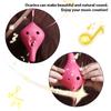 Holes Ocarina 6 Alto Resin C Simple Style Musical Instrument For Music Lover And Beginner