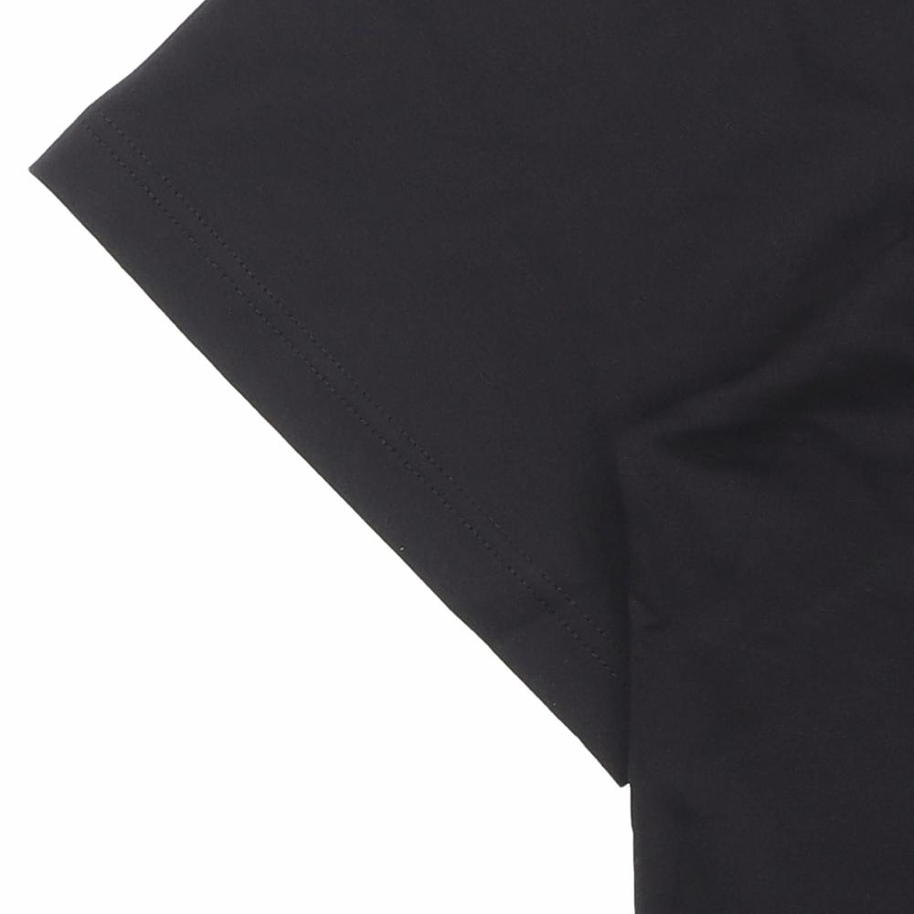 HUGO BOSS T-Shirts Men's Black V-neck Moderate Straight Fit 50377709-001