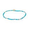 Bracelet - LUXENTER - Midxi - 18-karat Yellow Gold - Turquoise - Diameter 55 Mm