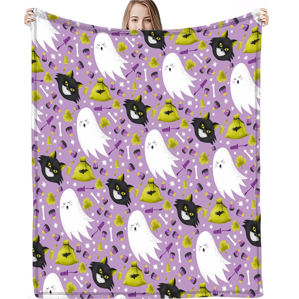Halloween Print Blanket