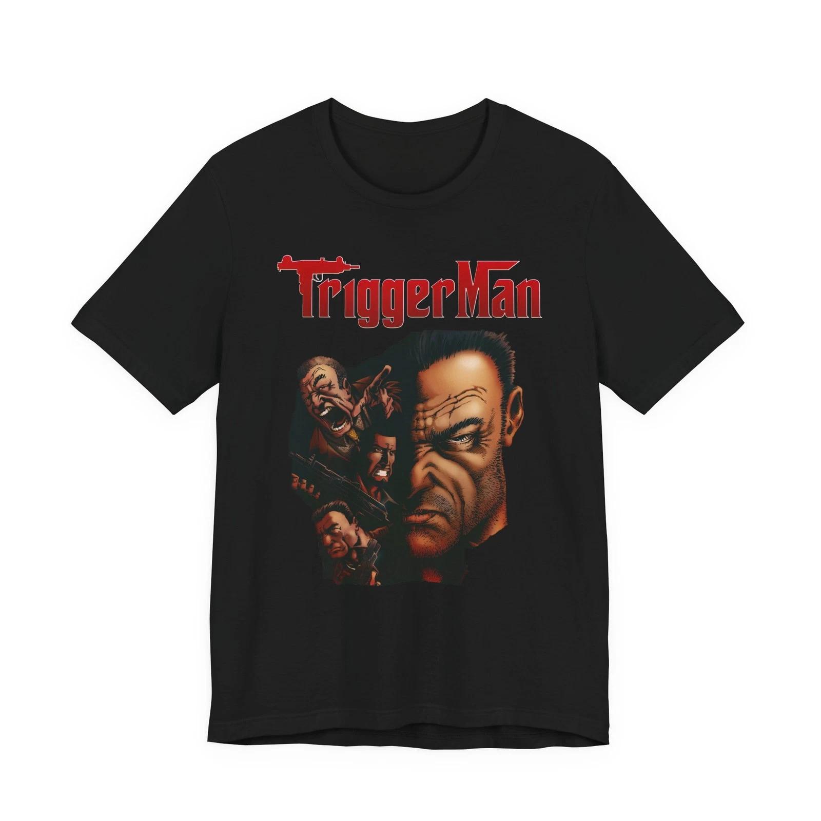

Trigger Man PS2 XBOX GC 2000-х Ретро Обложка Унисекс Футболка с коротким рукавом M