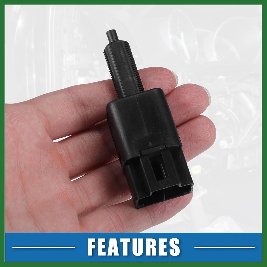 Motoforti Brake Stop Light Lamp Switch No.83311FG000 Brake Pedal Control Switch for Subaru WRX 2015-2021 Plastic Black Long-lasting