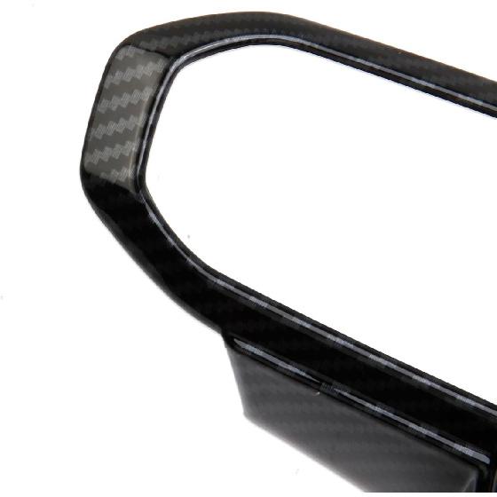 Korlot Kohlefaser-Optik Lenkradverkleidung Zubehör für 2023-2026 Chevrolet Colorado/GMC Canyon, 2024-2026 Acadia, 2025-2026 Terrain