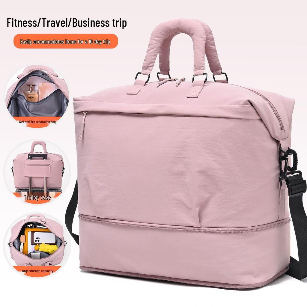 Spacious Lightweight Travel Bag: Ideal for Business Trips, Maternity, and Fitness