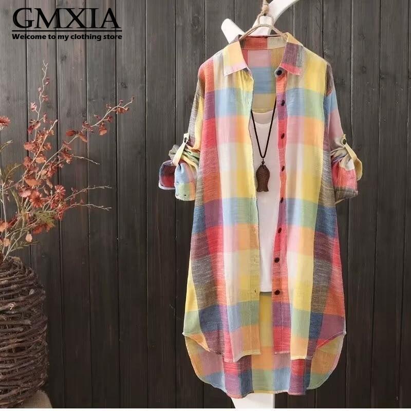 

GMXIA Женские Модные Повседневные Блузки и Рубашки с Воротником ПОЛО XXXL