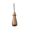 3 Μέγεθος A4mm A6mm A8mm Πρακτικό Δερμάτινο Craft Edge Beveler Skiving Beveling Knife DIY Κοπτικό εργαλείο χειροτεχνίας με ξύλινη λαβή
