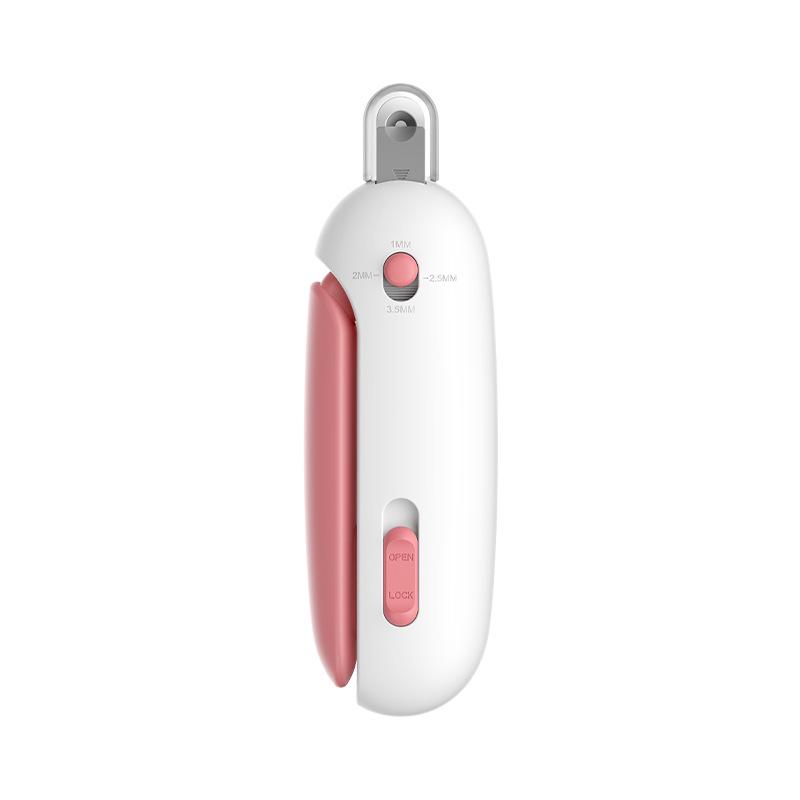 Adjustable Round Hole Pet Nail Clippers - Safe, No Bloodline Harm, for Cats