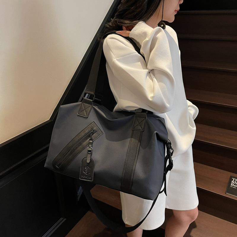 Travel Bag Short Business Trip Lightweight Handbag Women's Large-capacity Shoulder Luggage Storage Bag Sports Yoga Fitness Bag