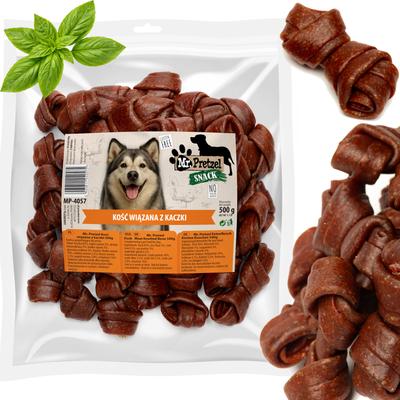 Mr. Pretzel Soft Duck Bone Snack for Dogs 500g