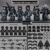 Delta Military Special Forces Police Figure Building Blocks - Ghost Soldier Assembly Toy for Kids