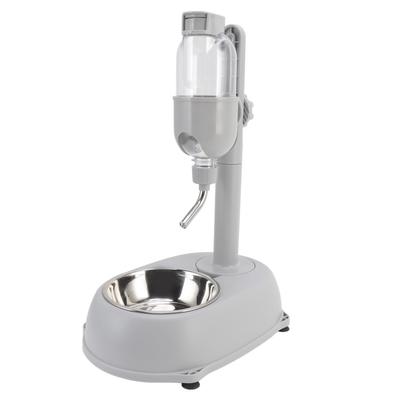 Pet Standing Water Dispenser Bowl 500ml Multifunctional Detachable Height Adjustable Pet Automatic