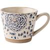 Bohemian Vintage Stoneware Coffee Mug High Aesthetic for Breakfast Office Water Home Use Artistic Ceramic Cup Gift