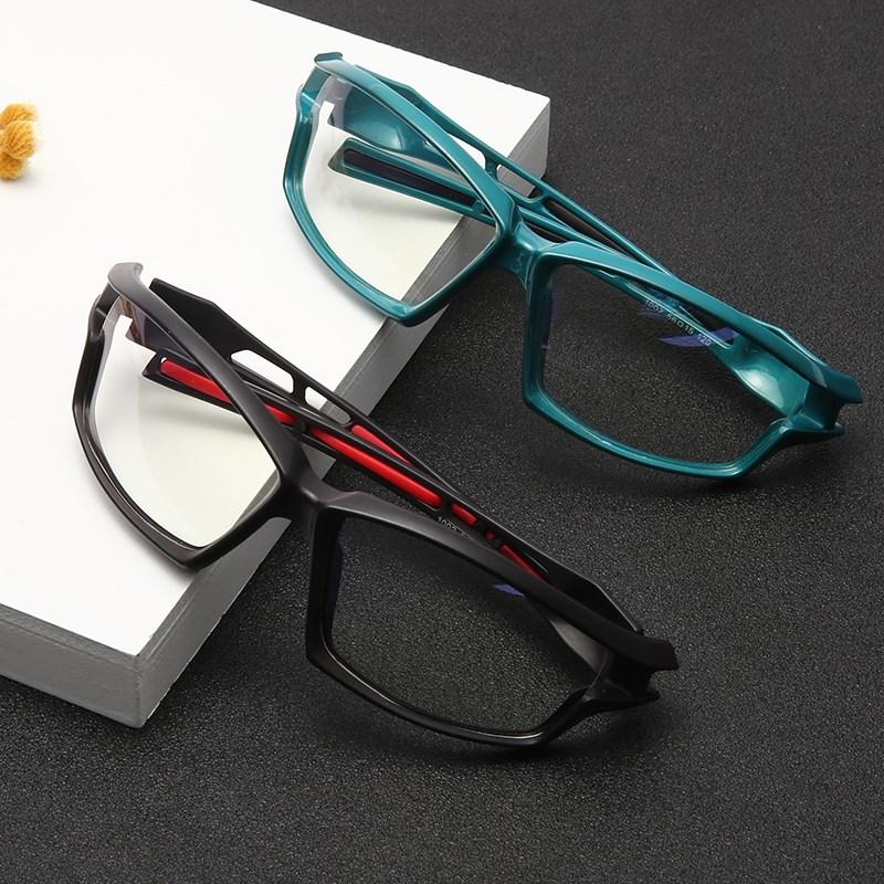 Anti-blue Protection Glasses Square Optical Prescription Myopia Computer Glasses Frame Women Men Anti Blue Sport Glasses Goggle