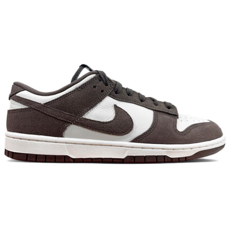 Nike Dunk Low Retro SE Uomo Avorio Pallido Marrone Barocco Scarpe Basse in Pelle Scamosciata Sneakers Classiche per lo Stile di Vita Casual FQ8249-104