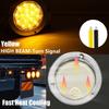 Ygmylandbb LED Truck Tail Lamp Trailer Tail Light 24V Turn Signal Universal Round