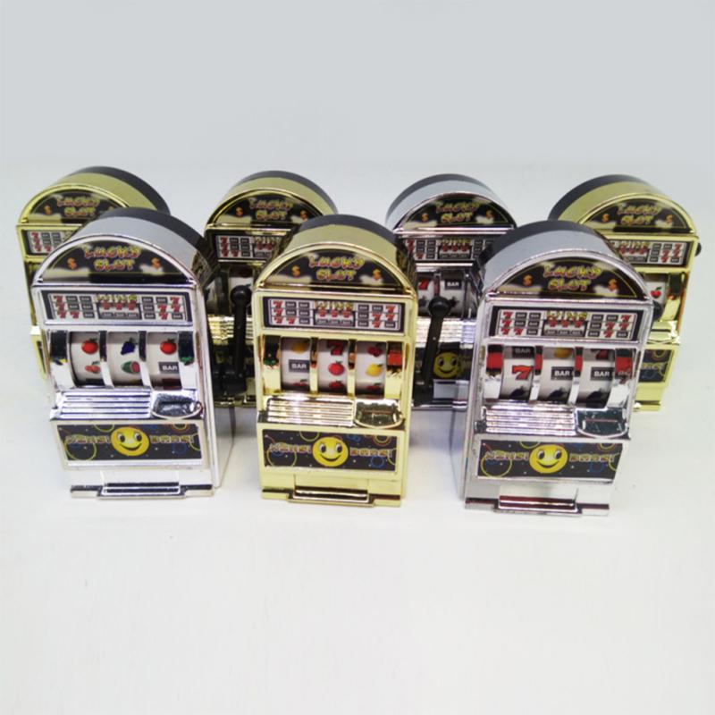 Kinder Erwachsene Mini Casino Spielautomat Frucht Stressabbau Angst Langeweile Dekompression Glücklicher Jackpot Spielzeug Farbe Zufällig