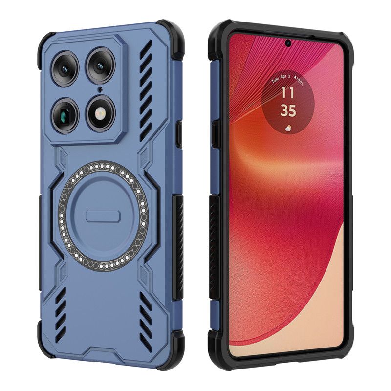 

Heat Dissipation Armor Hard Magnetic Case for Moto Signature Moto Edge 70 Fusion Ultra 60 50 G67 G77 G86 Power Anti Dorp Cover Motorola Moto G17 Power
